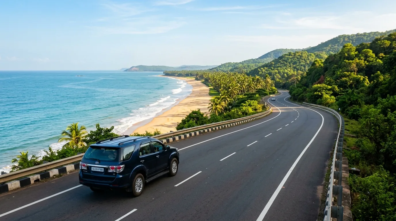 4-Day Coastal Karnataka Road Trip Circuit